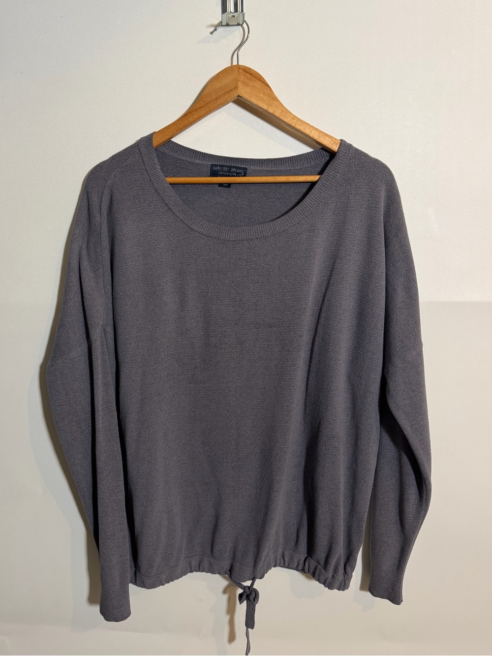 Barefoot Dreams Cozy Chic Ultra Lite Slouchy Pullover Sweater Large